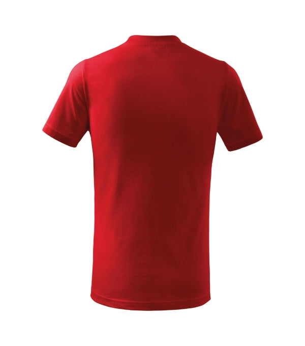 Basic Free F38 Tričko detské — červená