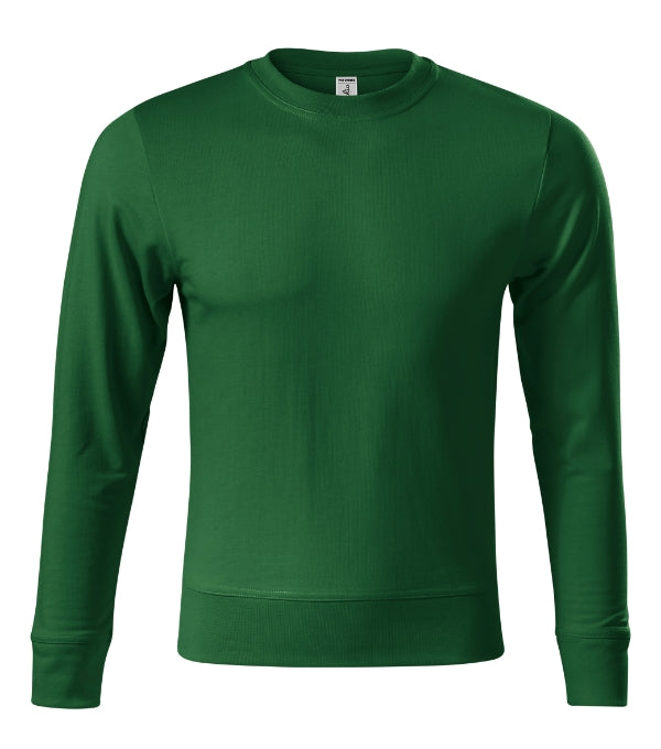 Zero P41 Mikina unisex — fľaškovozelená