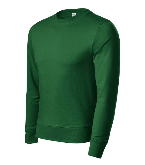 Zero P41 Mikina unisex — fľaškovozelená