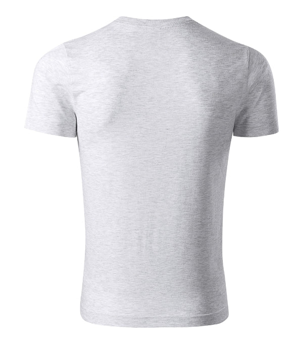 Paint P73 Tričko unisex — svetlosivý melír