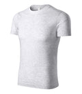 Paint P73 Tričko unisex — svetlosivý melír