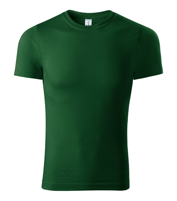Paint P73 Tričko unisex — fľaškovozelená
