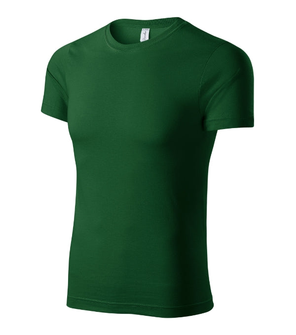 Paint P73 Tričko unisex — fľaškovozelená