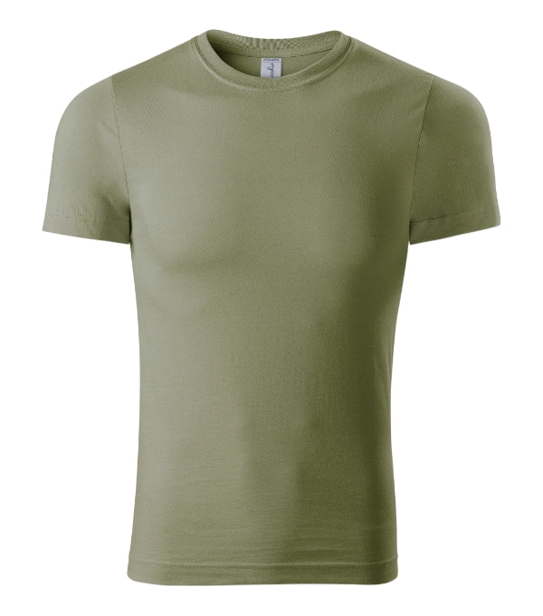 Paint P73 Tričko unisex — svetlá khaki