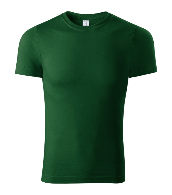 Peak P74 Tričko unisex — fľaškovozelená