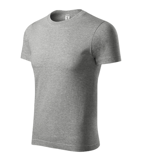 Peak P74 Tričko unisex — tmavosivý melír