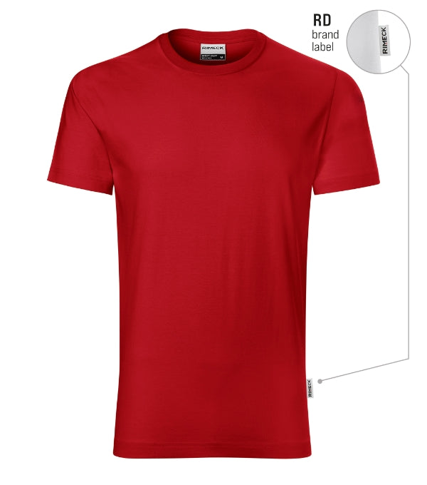 Resist R01 Tričko pánske — červená 07 (brand label)
