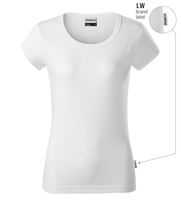Resist R02 Tričko dámske — biela 00 (brand label)
