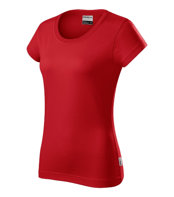 Resist R02 Tričko dámske — červená 07 (brand label)