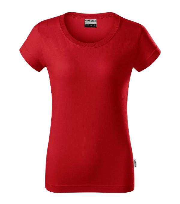 Resist R02 Tričko dámske — červená 07 (brand label)