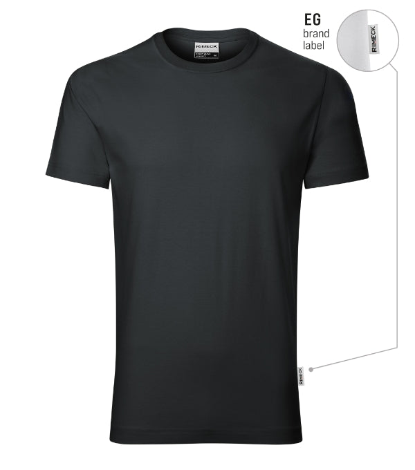 Resist heavy R03 Tričko pánske — ebony gray 94 (brand label)