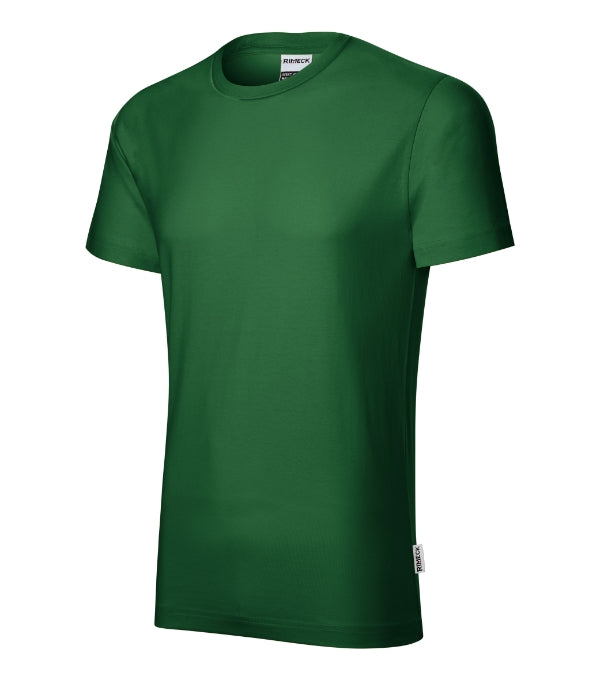 Resist heavy R03 Tričko pánske — fľaškovozelená 06 (brand label)