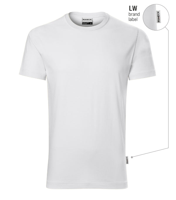 Resist heavy R03 Tričko pánske — biela 00 (brand label)