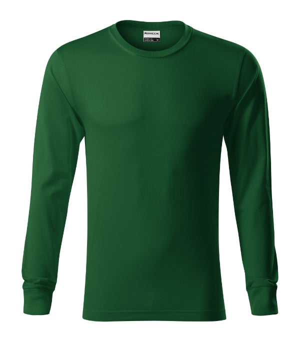 Resist LS R05 Tričko unisex — fľaškovozelená