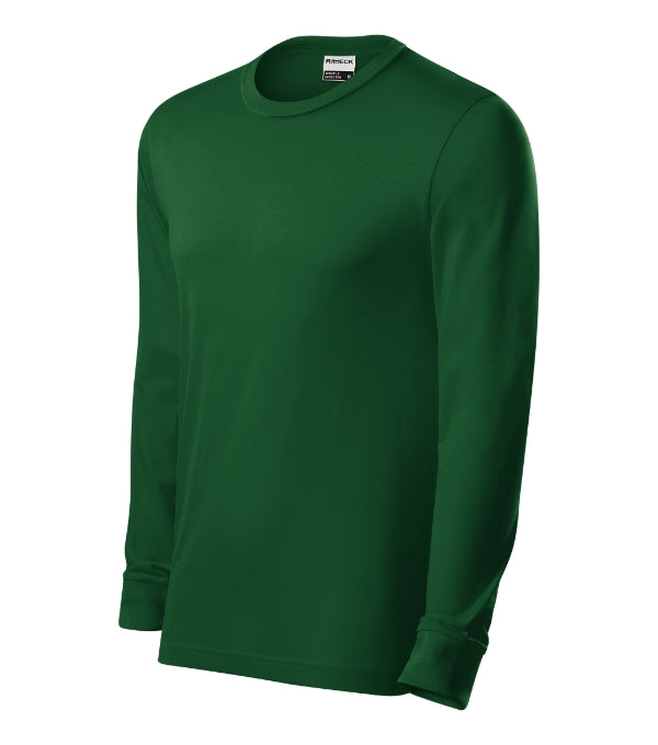 Resist LS R05 Tričko unisex — fľaškovozelená