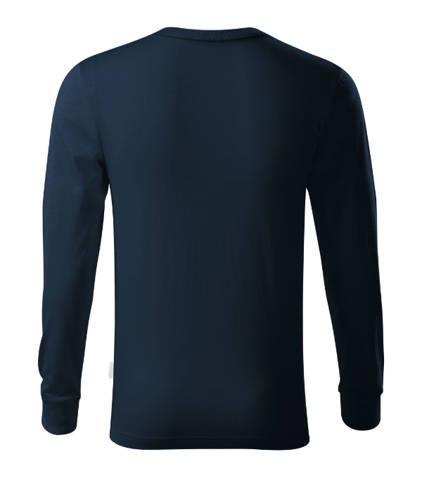 Resist LS R05 Tričko unisex — tmavomodrá 02 (brand label)