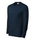 Resist LS R05 Tričko unisex — tmavomodrá 02 (brand label)