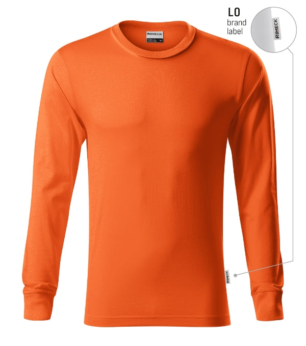 Resist LS R05 Tričko unisex — oranžová 11 (brand label)