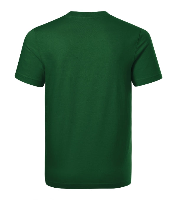 Base R06 Tričko unisex — fľaškovozelená 06 (brand label)
