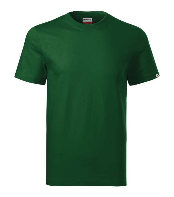 Base R06 Tričko unisex — fľaškovozelená 06 (brand label)