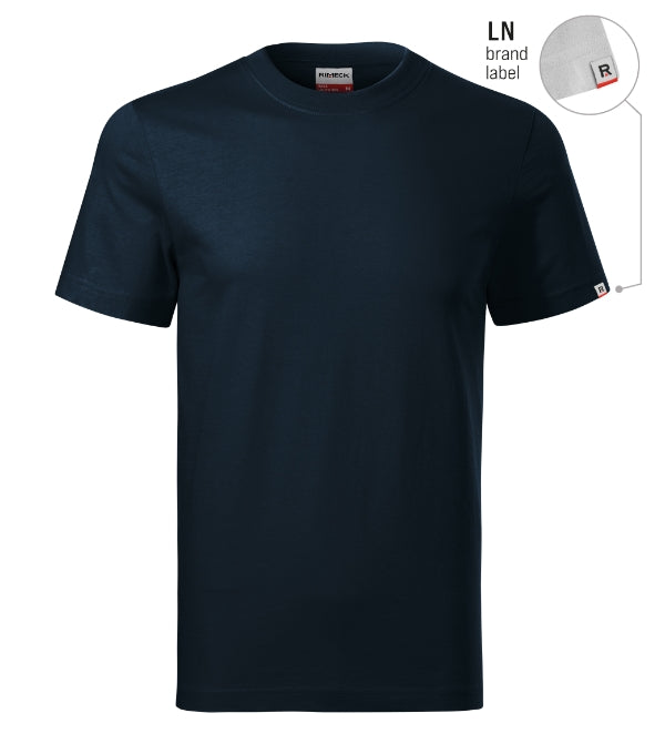 Base R06 Tričko unisex — tmavomodrá 02 (brand label)