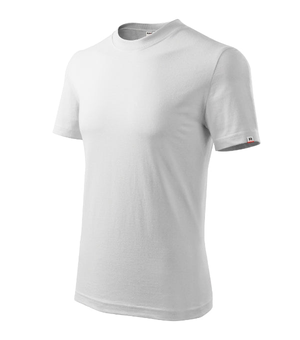Base R06 Tričko unisex — biela 00 (brand label)
