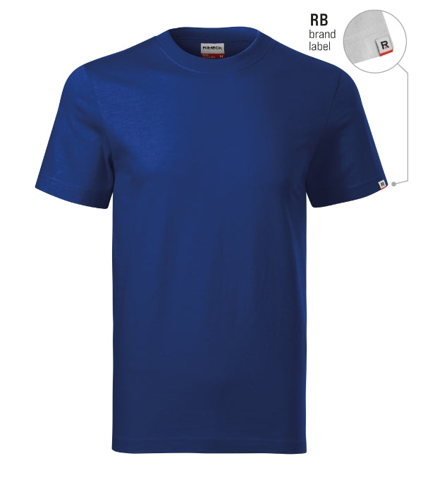 Base R06 Tričko unisex — kráľovská modrá 05 (brand label)