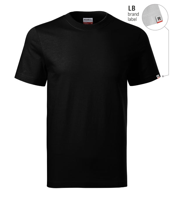 Recall R07 Tričko unisex — čierna 01 (brand label)