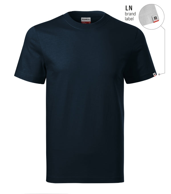 Recall R07 Tričko unisex — tmavomodrá 02 (brand label)