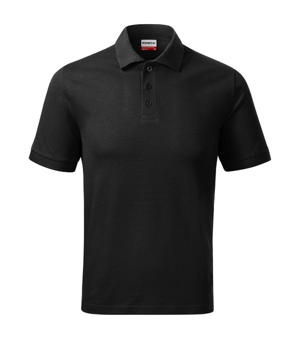 Resist Heavy Polo R20 Polokošeľa pánska — čierna