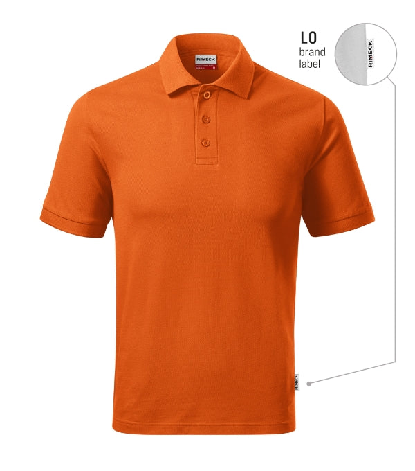 Resist Heavy Polo R20 Polokošeľa pánska — oranžová 11 (brand label)