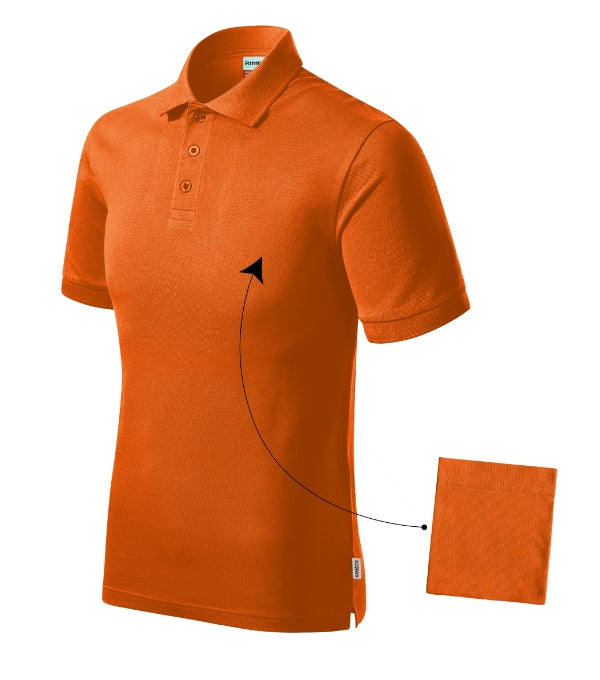 Resist Heavy Polo R20 Polokošeľa pánska — oranžová 11 (brand label)