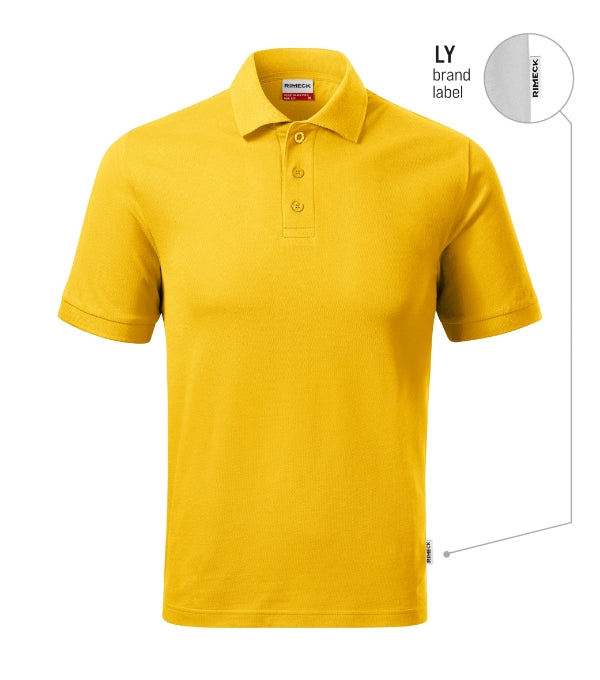 Resist Heavy Polo R20 Polokošeľa pánska — žltá 04 (brand label)