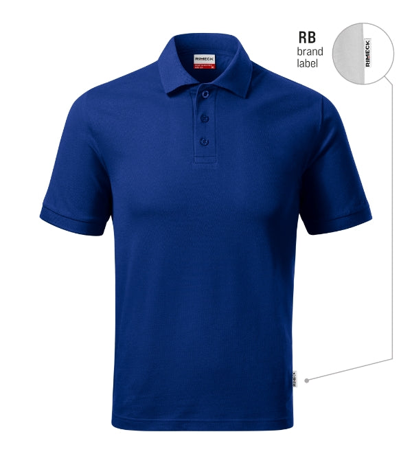 Resist Heavy Polo R20 Polokošeľa pánska — kráľovská modrá 05 (brand label)