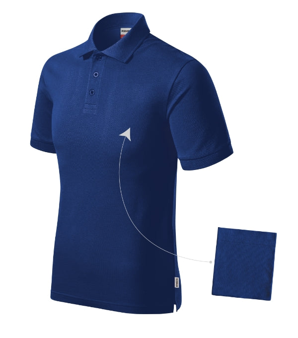 Resist Heavy Polo R20 Polokošeľa pánska — kráľovská modrá 05 (brand label)