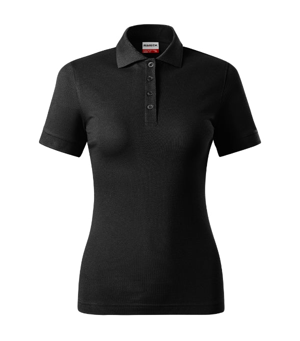Resist Heavy Polo R21 Polokošeľa dámska — čierna