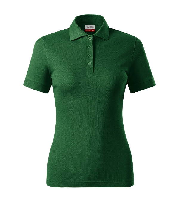 Resist Heavy Polo R21 Polokošeľa dámska — fľaškovozelená
