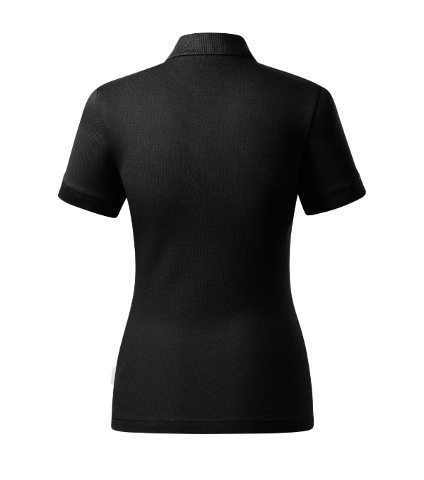 Resist Heavy Polo R21 Polokošeľa dámska — čierna 01 (brand label)