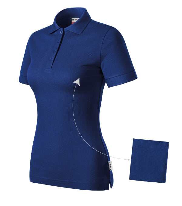 Resist Heavy Polo R21 Polokošeľa dámska — kráľovská modrá 05 (brand label)