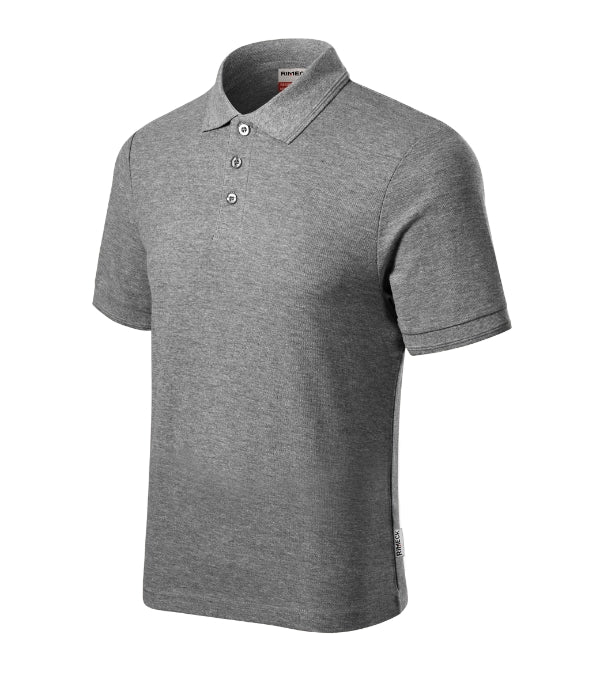 Reserve R22 Polokošeľa pánska — tmavosivý melír 12 (brand label)