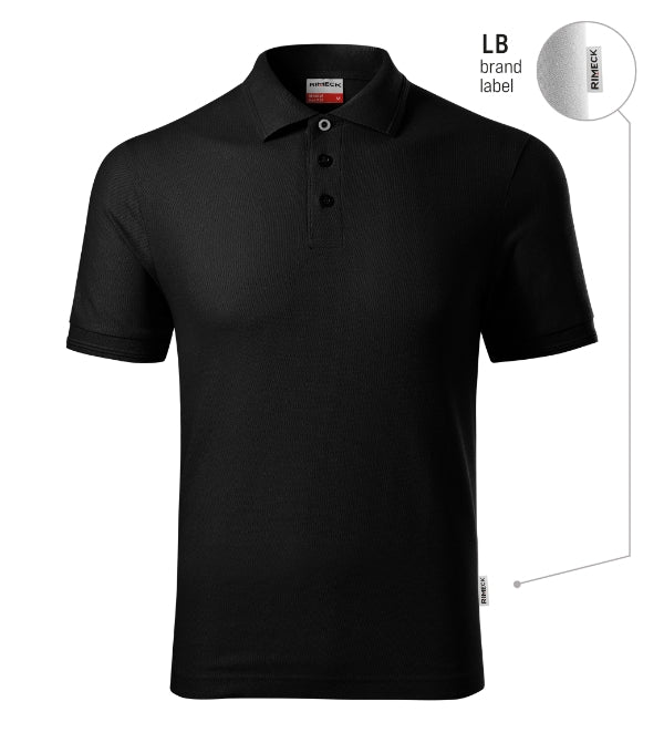 Reserve R22 Polokošeľa pánska — čierna 01 (brand label)