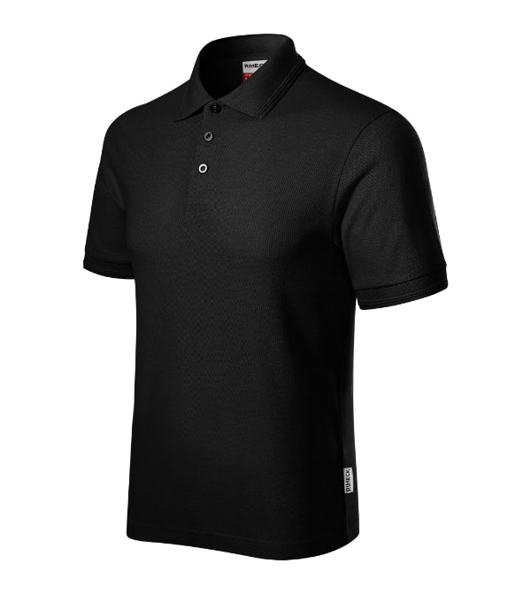 Reserve R22 Polokošeľa pánska — čierna 01 (brand label)