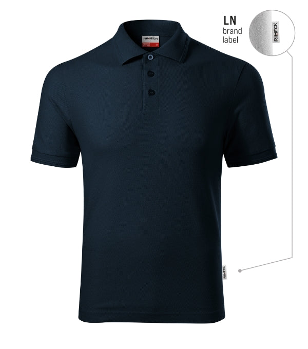 Reserve R22 Polokošeľa pánska — tmavomodrá 02 (brand label)