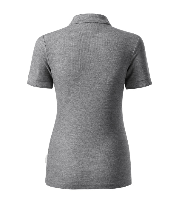 Reserve R23 Polokošeľa dámska — tmavosivý melír 12 (brand label)