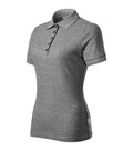 Reserve R23 Polokošeľa dámska — tmavosivý melír 12 (brand label)