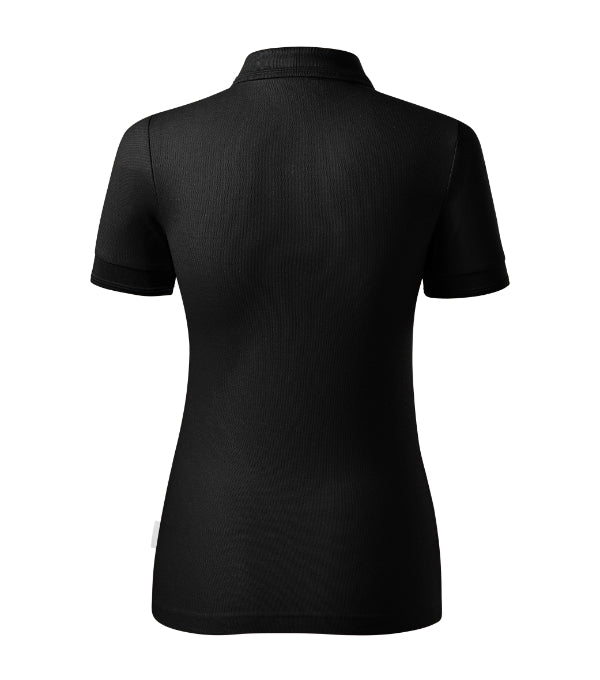 Reserve R23 Polokošeľa dámska — čierna 01 (brand label)