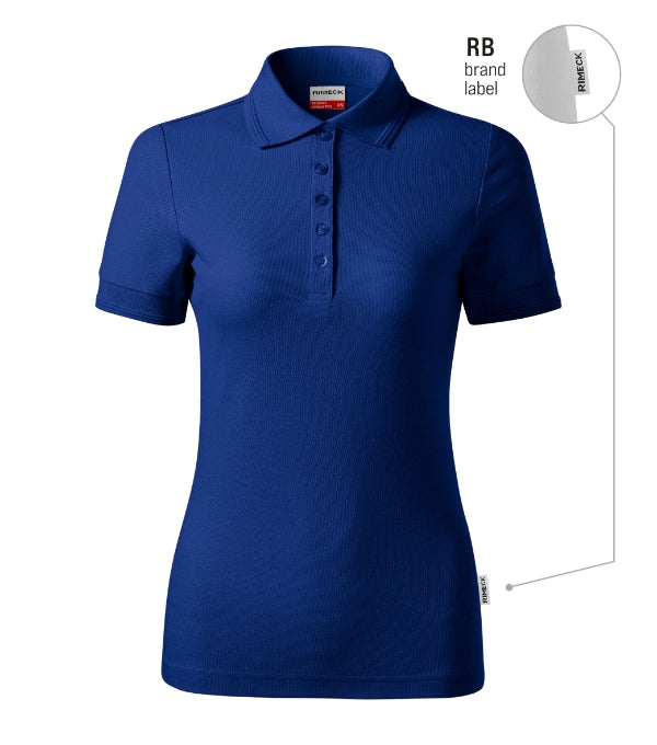 Reserve R23 Polokošeľa dámska — kráľovská modrá 05 (brand label)