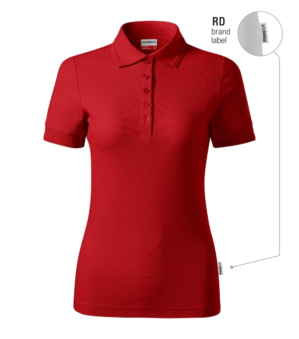 Reserve R23 Polokošeľa dámska — červená 07 (brand label)