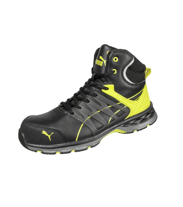 VELOCITY 2.0 YELLOW MID S12 Členkové pánska — čierna