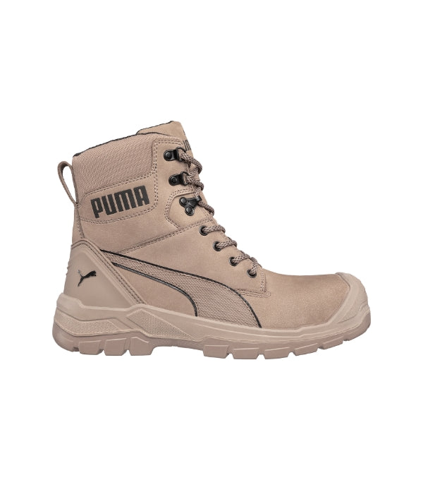 Conquest STONE HIGH S15 Členkové pánska — svetlo hnedá